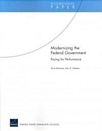 Modernizing the Federal Government: Paying for Performance (Paperback)
