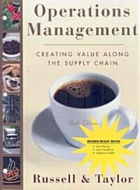 Operations Management: Creating Value Along the Supply Chain (Paperback, 6)