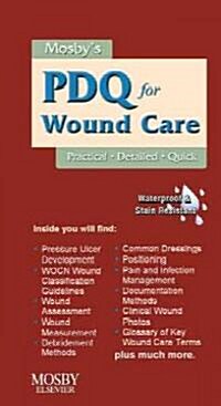 Mosbys PDQ for Wound Care (Spiral)