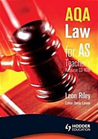 AQA Law for AS (CD-ROM, Teachers Guide)