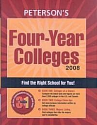 Petersons Four-Year Colleges 2008 (Prebind, Compact Disc)