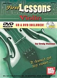 First Lessons Violin [With CD and DVD] (Paperback)