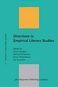 Directions in Empirical Literary Studies (Hardcover)