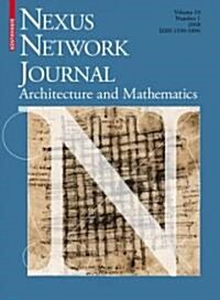 Nexus Network Journal 10,1: Architecture and Mathematics (Paperback, 2008)
