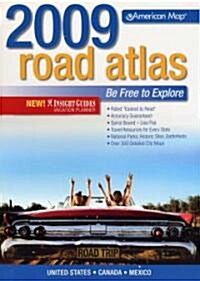 American Map Road Atlas 2009 Standard (Paperback)