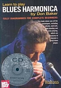 Learn to Play Blues Harmonica (Paperback, Compact Disc)