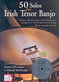 50 Solos for Irish Tenor Banjo [With CD] (Paperback)