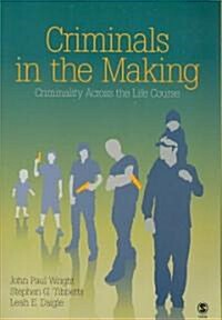 Criminals in the Making: Criminality Across the Life Course (Paperback)