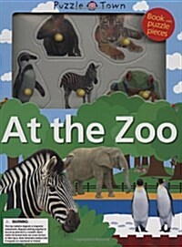 At the Zoo (Board Book, Puzzle)