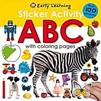 Sticker Activity ABC: Over 100 Stickers with Coloring Pages [With Over 100 Stickers] (Paperback)
