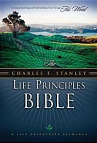 The Charles F. Stanley Life Principles Bible (Paperback, BOX, LEA)