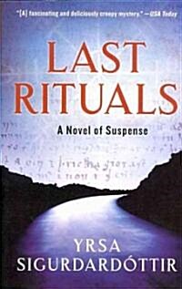[중고] Last Rituals: A Novel of Suspense (Paperback)