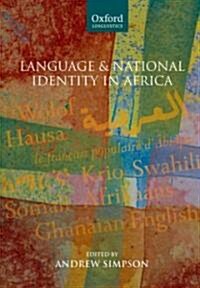 Language and National Identity in Africa (Hardcover)