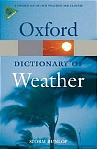 A Dictionary of Weather (Paperback, 2 Revised edition)
