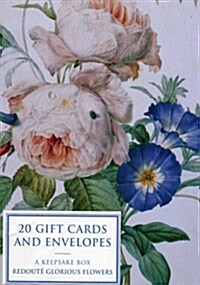 Tin Box of 20 Gift Cards and Envelopes: Redoute Glorious Flowers (Cards)