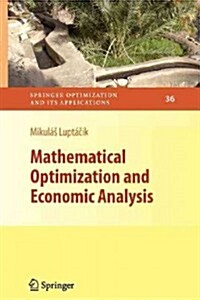 Mathematical Optimization and Economic Analysis (Paperback, 2010)