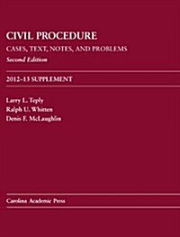 Civil Procedure 2012-13 (Paperback, 2nd, Supplement)