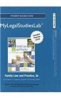 Family Law and Practice MyLegalStudiesLab Access Code (Pass Code, 3rd, Student)