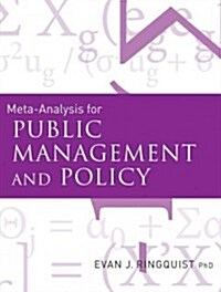 Meta-Analysis for Public Management and Policy (Paperback)