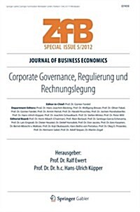 Corporate Governance, Regulierung Und Rechnungslegung (Paperback, 2012)