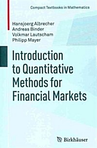 Introduction to Quantitative Methods for Financial Markets (Paperback, 2013)