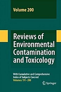 Reviews of Environmental Contamination and Toxicology 200 (Paperback)