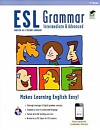 ESL Grammar: Intermediate & Advanced Premium Edition with E-Flashcards (Paperback, 4, Fourth Edition)