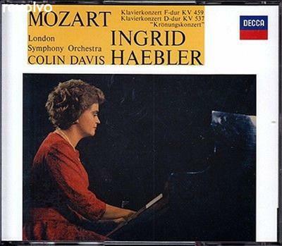 알라딘: [중고] Mozart Piano Concertos,Ingrid Haebler,(3 Disc}