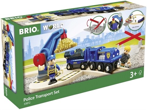 BRIO Polizei Goldtransport-Set (Toy)