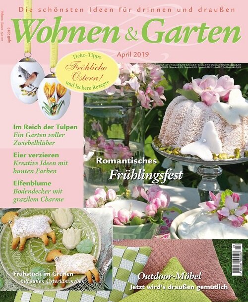 Wohnen & Garten (월간 독일판): 2019년 04월호