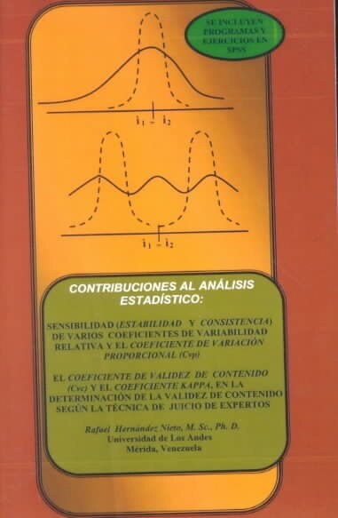 Contribuciones Al Analisis Estadistico (Paperback)