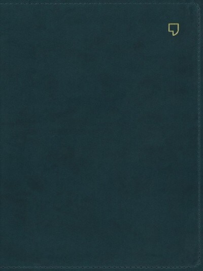 Net Bible, Journal Edition, Leathersoft, Teal, Comfort Print: Holy Bible (Imitation Leather)