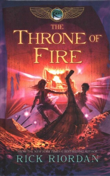 The Throne of Fire (Library Binding)