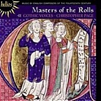 [수입] Christopher Page - 고딕 보이스 - 14세기의 영국 음악 (Masters Of The Rolls - English Music 14th Century)(CD)