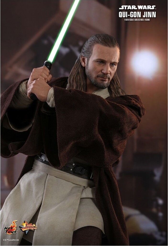 [Hot Toys] 스타워즈 에피소드1 : 보이지않는 위험 콰이곤진 MMS525 - 1/6th scale Qui-Gon Jinn Collectible Figure