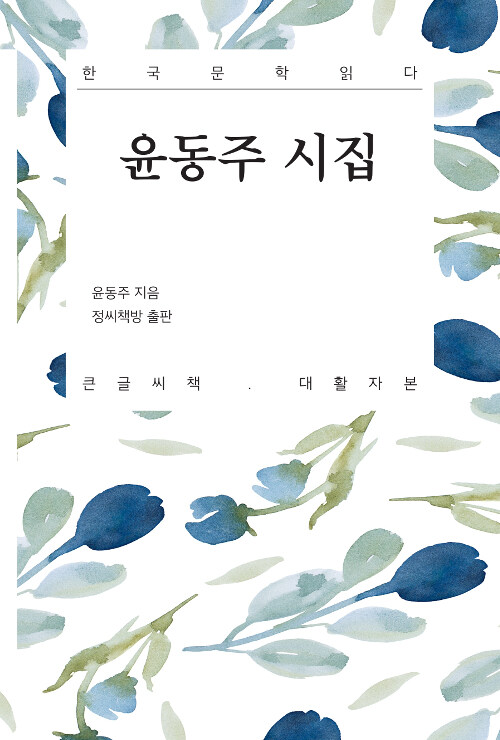 윤동주 시집 : [큰글자도서]