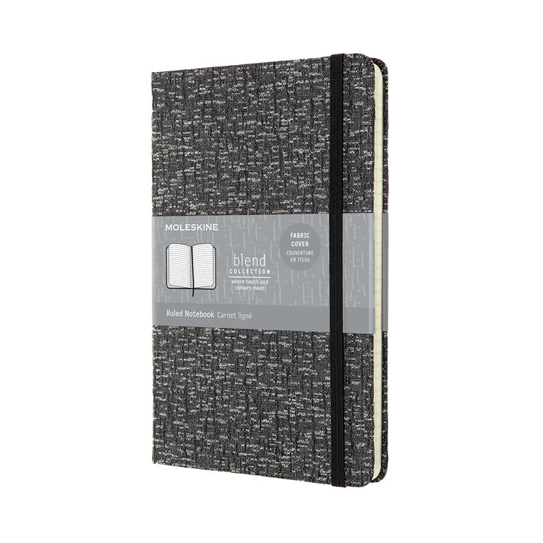 Moleskine Limited Collection Notebook Blend 19, Large, Ruled, Grey (5 X 8.25) (Other)