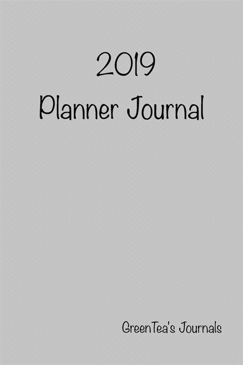 2019 Planner Journal (Softcover) (Paperback)