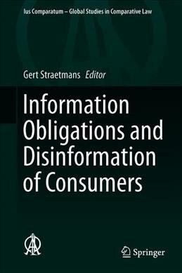 Information Obligations and Disinformation of Consumers (Hardcover, 2019)