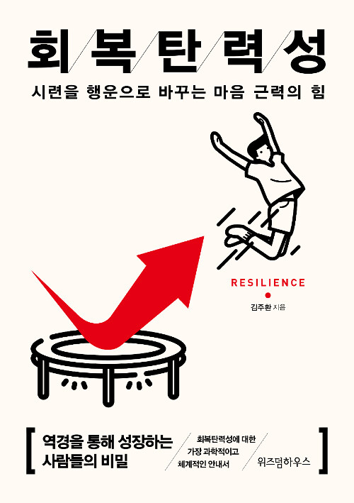회복탄력성 : 시련을 행운으로 바꾸는 마음 근력의 힘 표지이미지