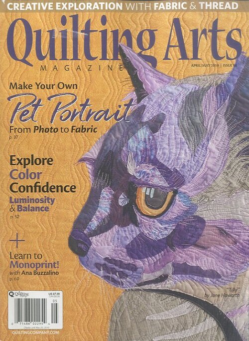 Quilting Arts (격월간 미국판): 2019년 04월호