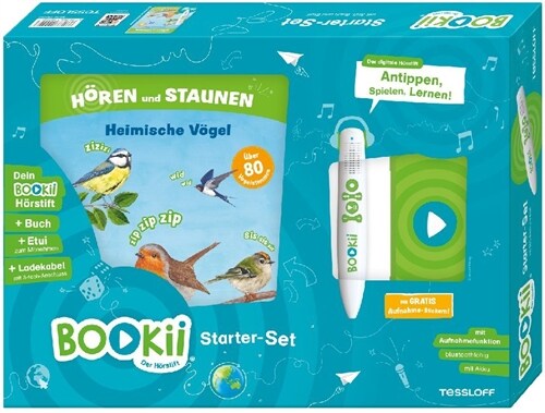 BOOKii® Starter-Set. Horen und Staunen Heimische Vogel, m. 1 Buch, m. 1 Beilage (General Merchandise)