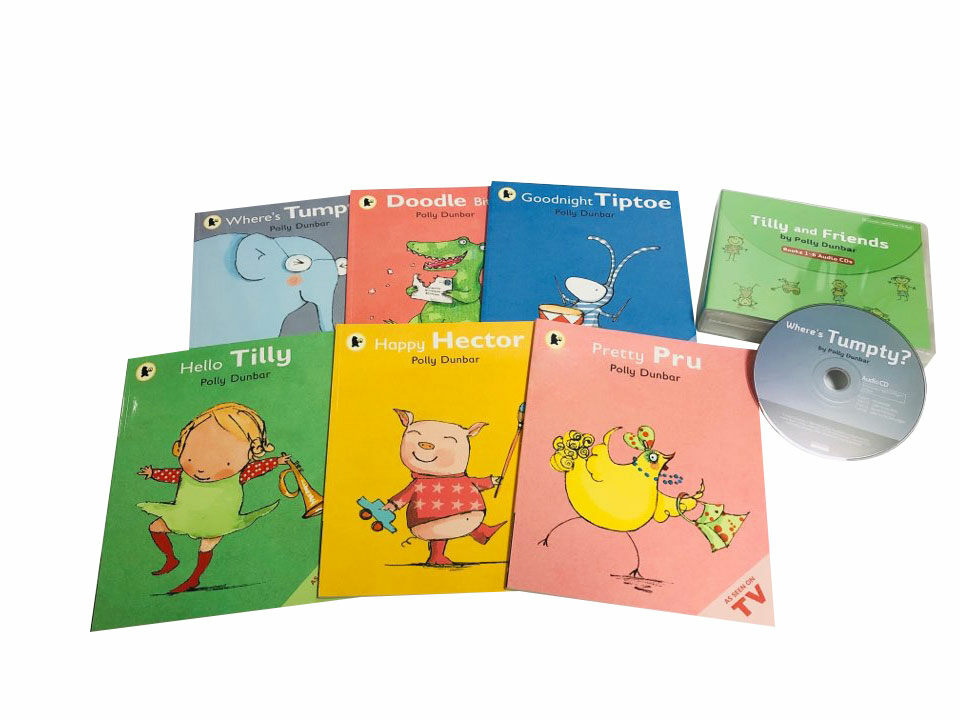 Tilly and Friends 6종 세트 (Paperback 6권 + CD 6장)