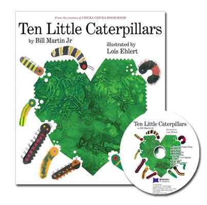 [중고] 노부영 Ten Little Caterpillars (원서 & CD) (Hardcover + CD)