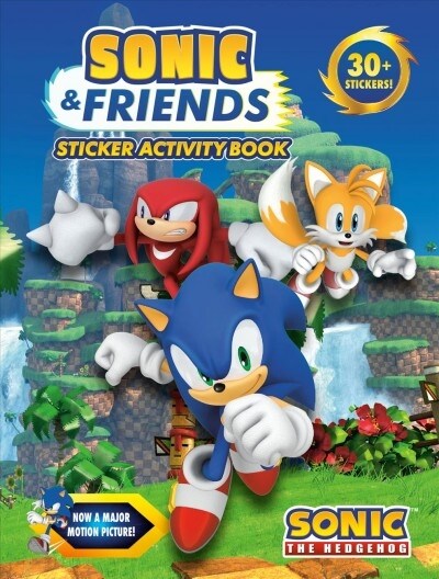 Sonic & Friends Sticker Activity Book (Paperback)