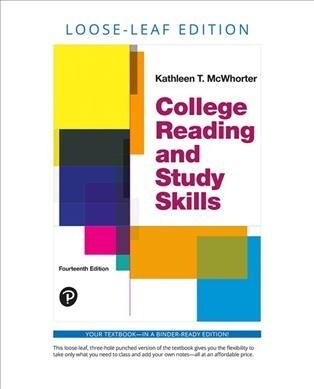 College Reading and Study Skills (Loose Leaf, 14)