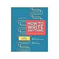 How to Write Anything 2e Spiral & E-Library (Paperback, 2)