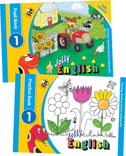 Jolly English Level 1 Pupil Set : In Precursive Letters (British English edition) (Paperback)