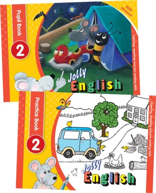 Jolly English Level 2 Pupil Set : In Precursive Letters (British English edition) (Paperback)