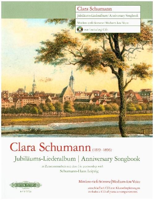 Clara Schumann Anniversary Songbook (Medium-Low Voice) (Sheet Music)